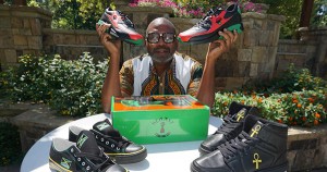 Tarik Edmonson, founder of Nagaste Footwear