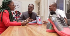 Entrepreneur Jide Ipaye, founder of the Keexs smart shoe