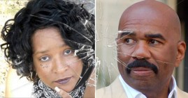 Essie Berry and Steve Harvey
