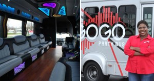 Gogo Party Bus Founder, Leneshia Cooper