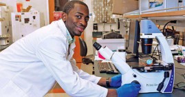 Keven Stonewall, Black college student studying colon cancer