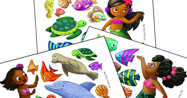 Black Mermaid Wall Decals Give Parents Options For Decorating Their ...