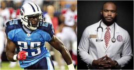 Myron Rolle, former NFL player and soon-to-be doctor
