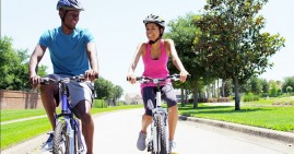 African Americans exercising