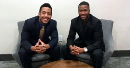 Jamal Wilson and Alexander Logan, founders of the Selfie Radar app