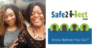 Patricia Wilson-Smith and Tavonia Evans, founders of Safe2Meet