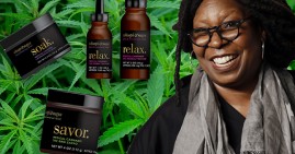 Whoopi Goldberg's new line of medical marijuana products