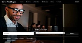 CareerWebPages web site snapshot