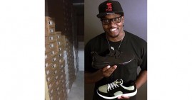 Javaris Neely, founder of Tiki Clothing Company and the WaveRunner sneakers