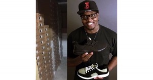 Javaris Neely, founder of Tiki Clothing Company and the WaveRunner sneakers