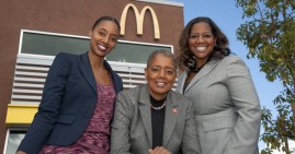Black women owners of McDonald's 13 franchises