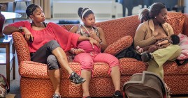 Black mothers breastfeeding