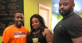 Kenny Minor, owner of Xtract Juice Bar in Baltimore