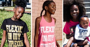 Kheris Rogers, 10-year old founder of Flexin in My Complexion
