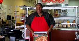 Leo Thomas, owner of 5 pizza franchises