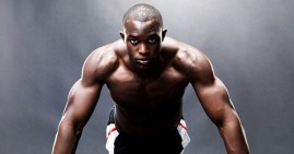 Strong Black man with African genes