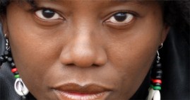 Qurell Amani, star of Panther Woman - the one woman show