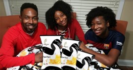 Black family founders of Symphony Chips