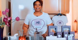 Lesley Riley, founder of Mama Biscuit's Gourmet Biscuit Company