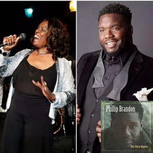 Philip Brandong with his mother, Brenda Davis