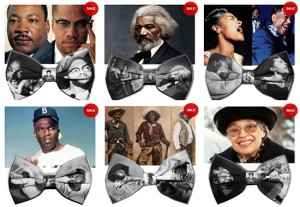 Black History Bowties Collage