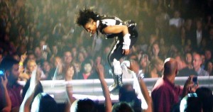 Janet Jackson video shoot