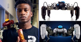 Silas Adekunle, founder of Reach Robotics