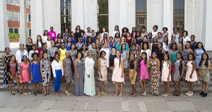 At the Well Conference 2017 minority teen girl