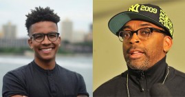 Chad Sanders and Spike Lee