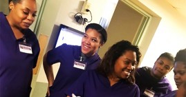 Students at Excelling Nursing Academy in Farmington Hills, MI