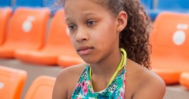 Young Black girl suffering from depression