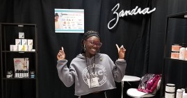 Zandra Cunningham, founder of Zandra Beauty