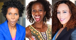 Chante Griffin, Maggie Maye, and Shannon McClain Robertson