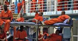 Black men in prison