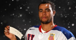 Jordan Greenway, first African American player on US Hockey team