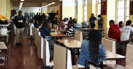 NYC school cafeteria