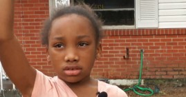 7-year old Tracy Durant