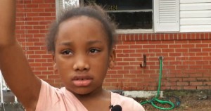 7-year old Tracy Durant