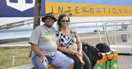 Carlos and Renee Boozer, founders of Cruise Planners