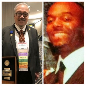 Forensics Professor Peter Deforest and Oswald Lewis