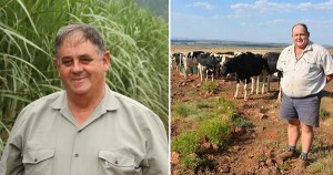 White South African farmers