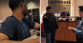 Black men racially profiled at LA Fitness