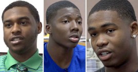 Mekhi Lee, Dirone Taylor, and Eric Rogers II