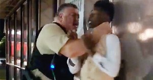 North Carolina police officer chokes an unarmed Black man during a Waffle House arrest