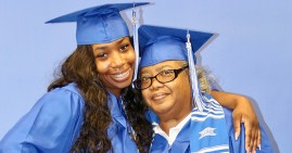 Grandmotther and granddaughter graduate together at Tennessee State University