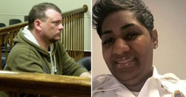 Interim Police Chief Tiffany Tims, and former Officer Joshua Braglin