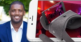 Michael Purnell, founder of Sievent virtual reality technology