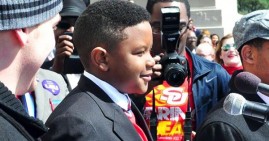 Elijah Precciely, 11-year old boy with scholarship to Southern University