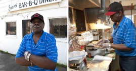 James Jones, owner of Bar-B-Q Diner