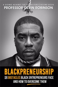 Book cover for Blackpreneurship by Devin Robinson